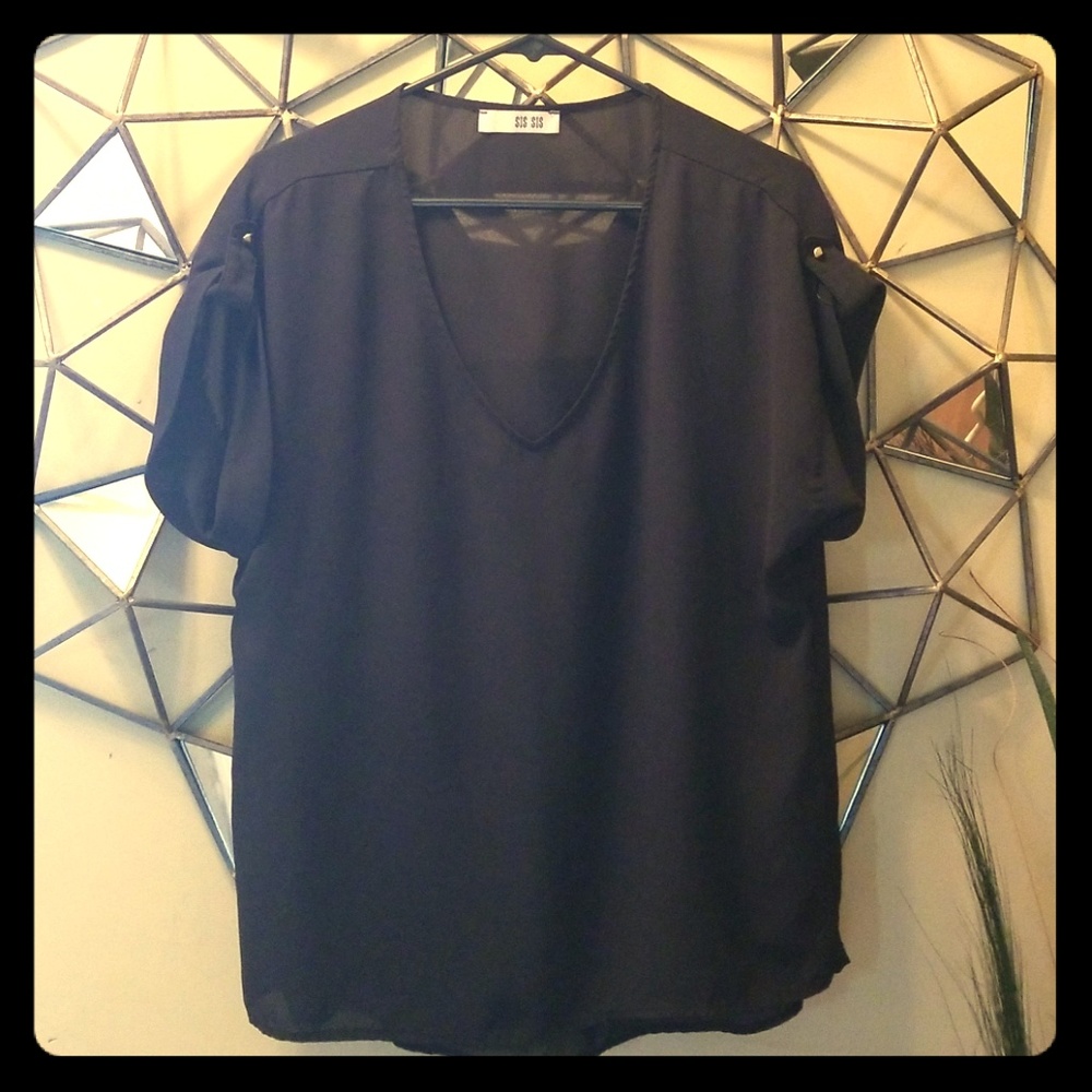 Small Black Blouse